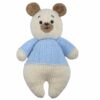 The Good Yarn Knitted Bear Boy Blue Front