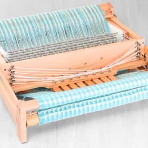 The Good Yarn Ashford 8 Shaft Table Loom 40cm w shuttle race folded