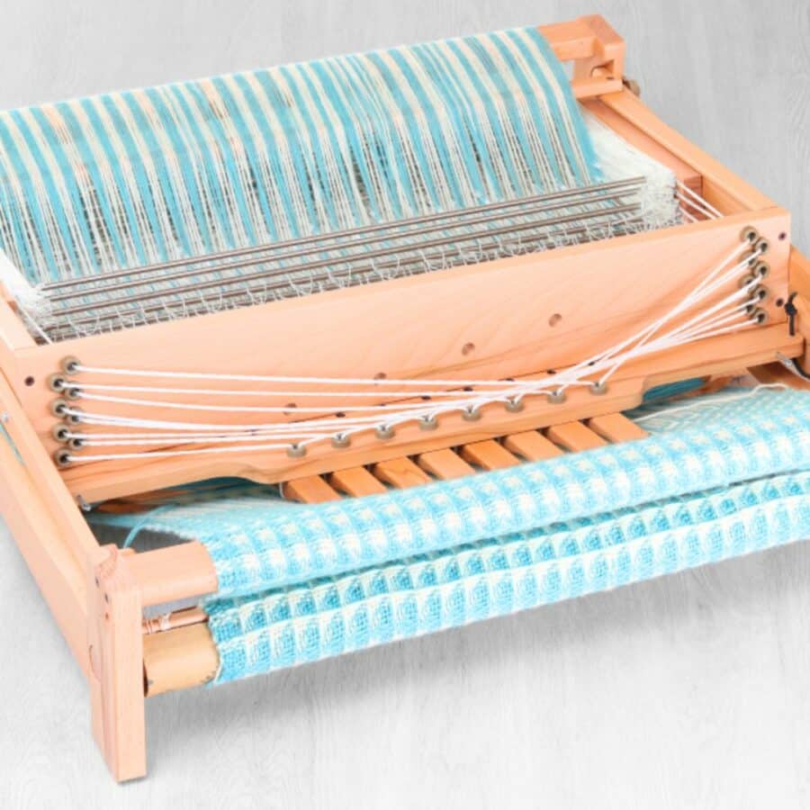 The Good Yarn Ashford 8 Shaft Table Loom 40cm w shuttle race folded