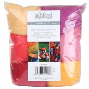 The Good Yarn Corriedale 7 colour pack Sunrise